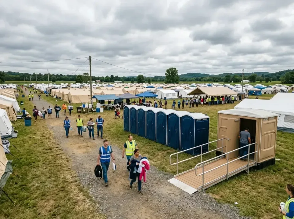 disaster-relief-camp-restrooms-010 — frequently asked questions, Dumpster & Portable Bathrooms Rental in Hemet, CA